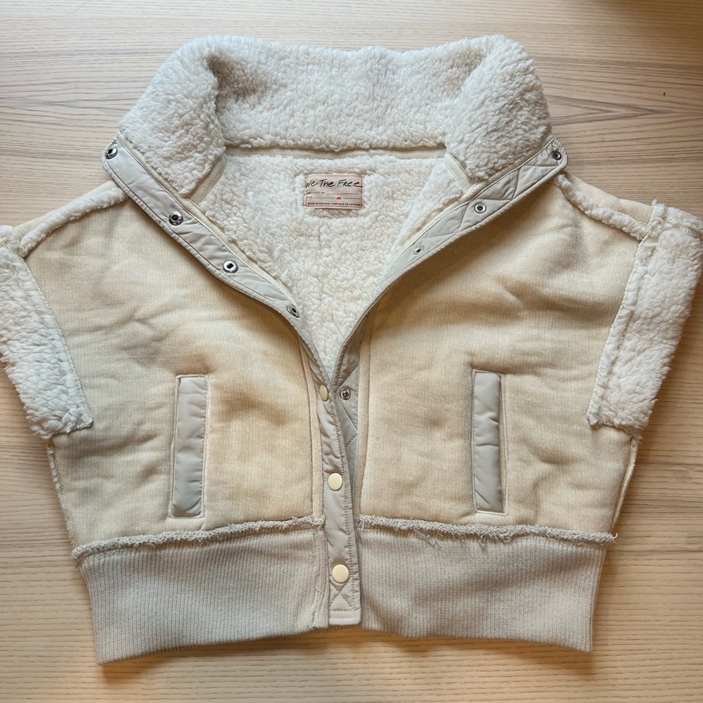 Free People We the Free Peachy Vest in Tea - M